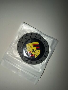 Porsche silicone car cup holder coaster